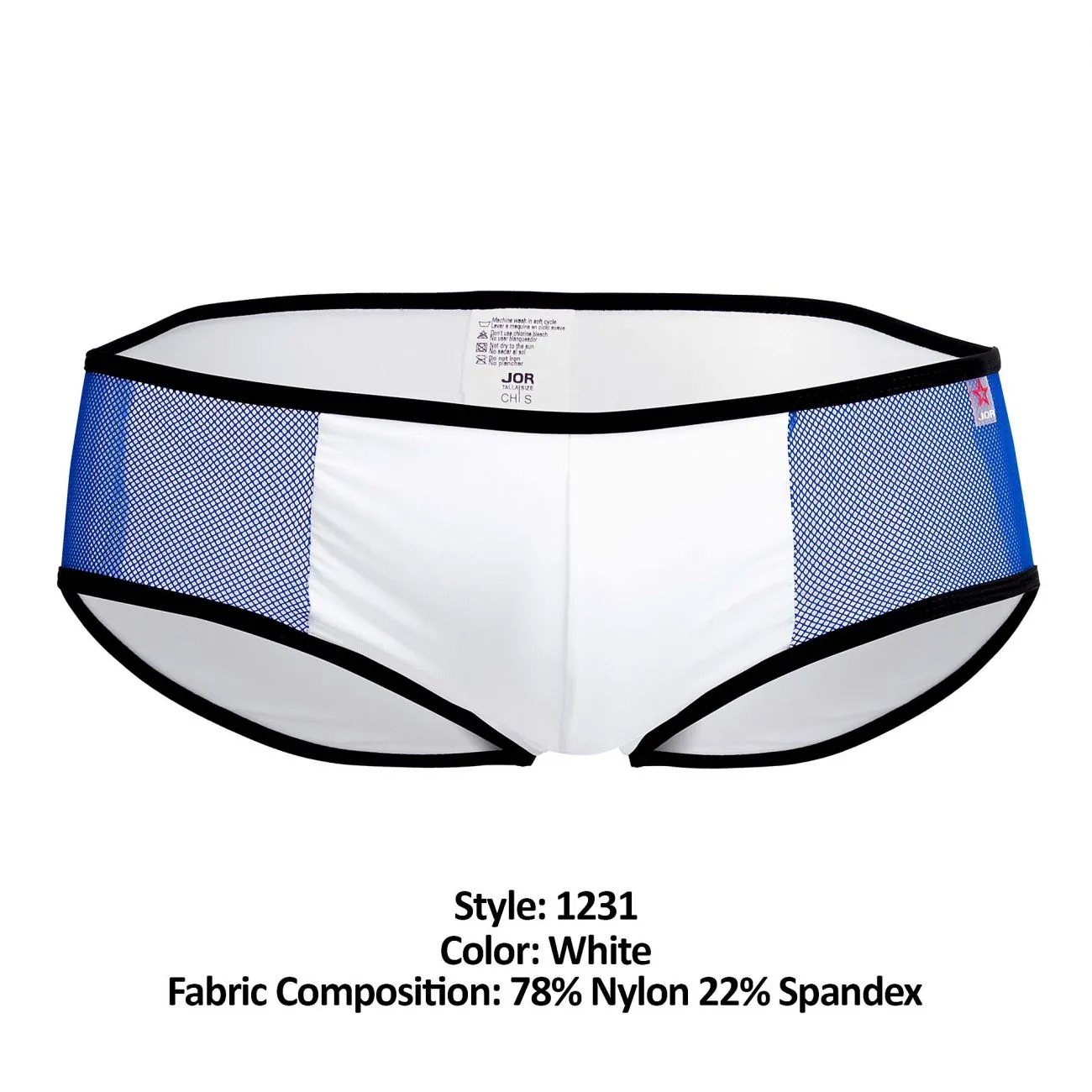 Bekleidung_Jor_Herrenunterwäsche JOR 1231 Balance Slip Farbe Weiß