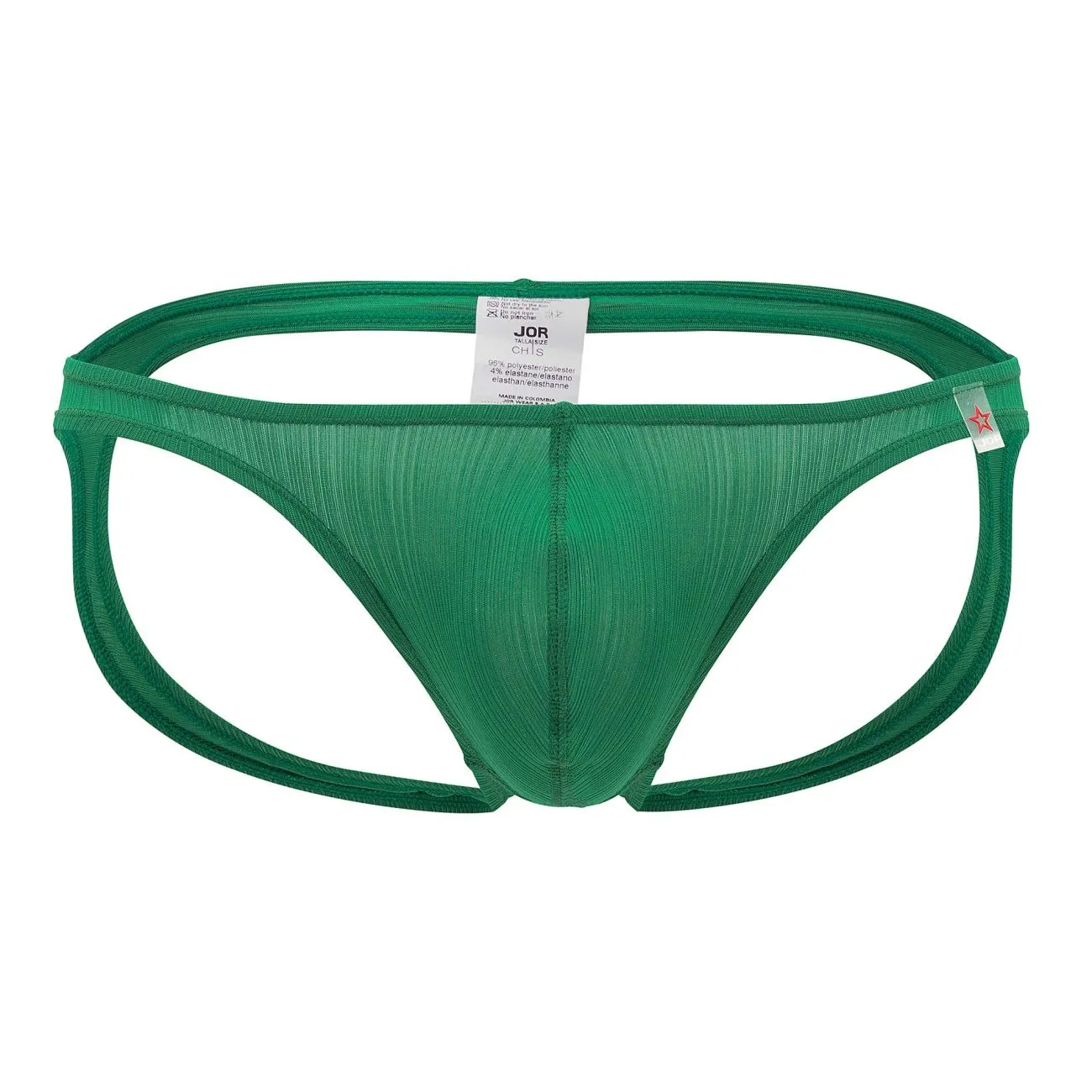 Bekleidung_Jor_Herrenunterwäsche JOR 1632 Montecarlo Jockstrap Farbe Grün