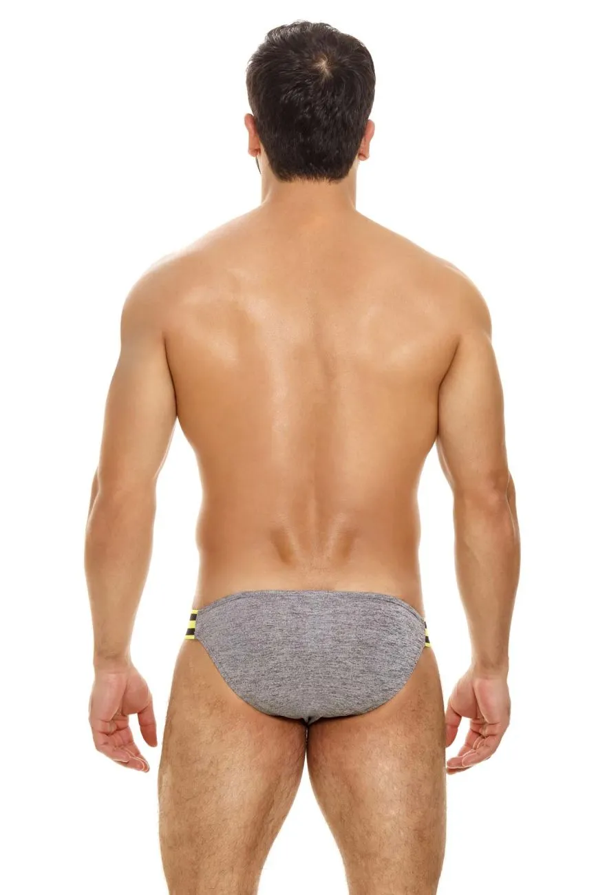 Bekleidung_Jor_Herrenunterwäsche JOR 1750 Rocco Bikini Farbe Grau