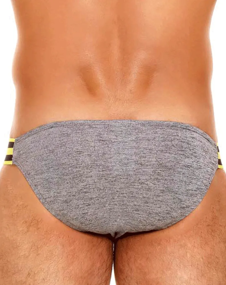 Bekleidung_Jor_Herrenunterwäsche Jor 1750 Rocco Bikini Grau