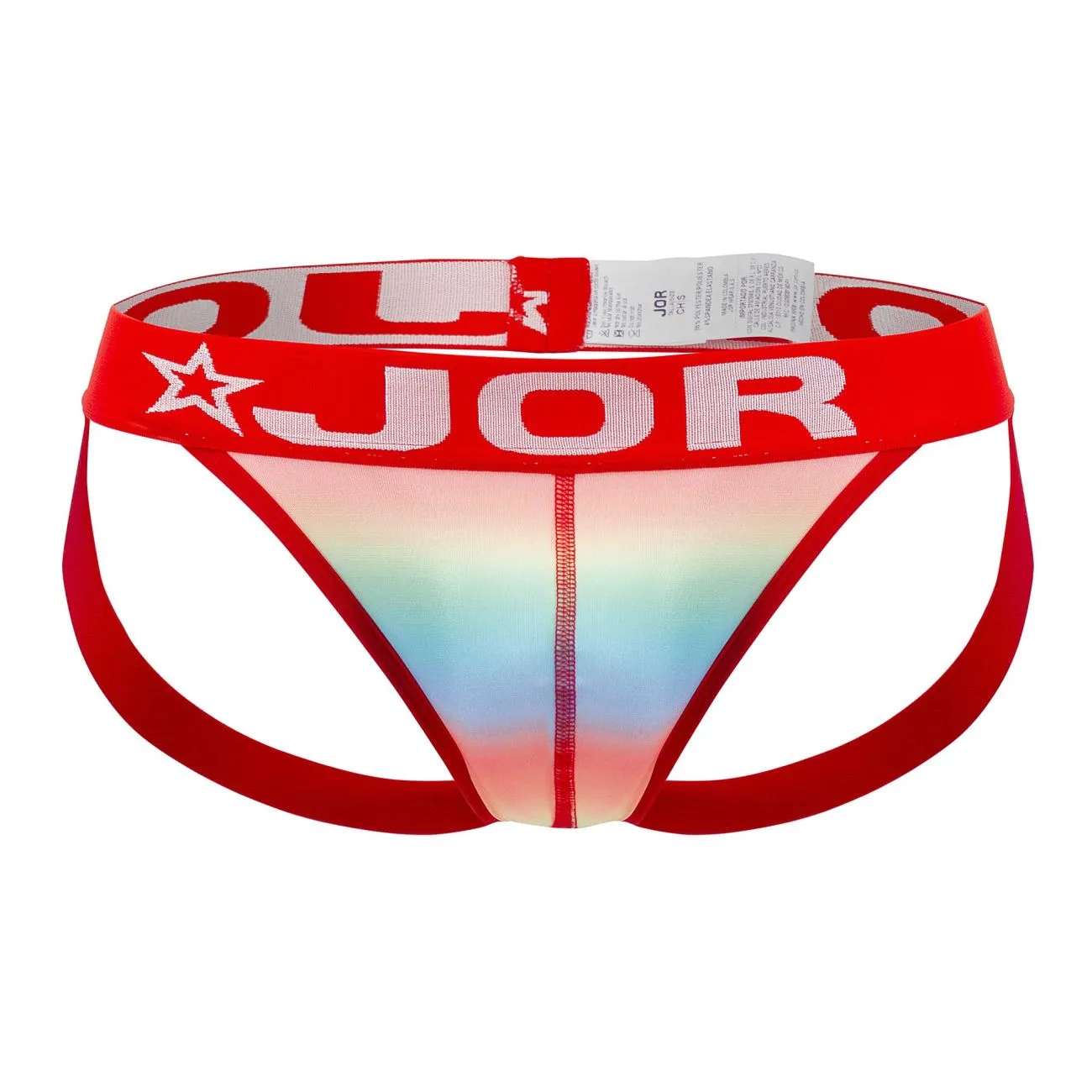 Bekleidung_Jor_Herrenunterwäsche JOR 1754 Party-Jockstrap Farbig Bedruckt