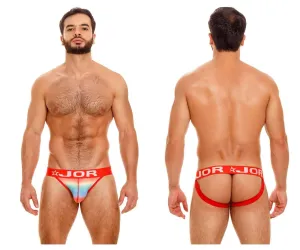 Bekleidung_Jor_Herrenunterwäsche JOR 1754 Party-Jockstrap Farbig Bedruckt