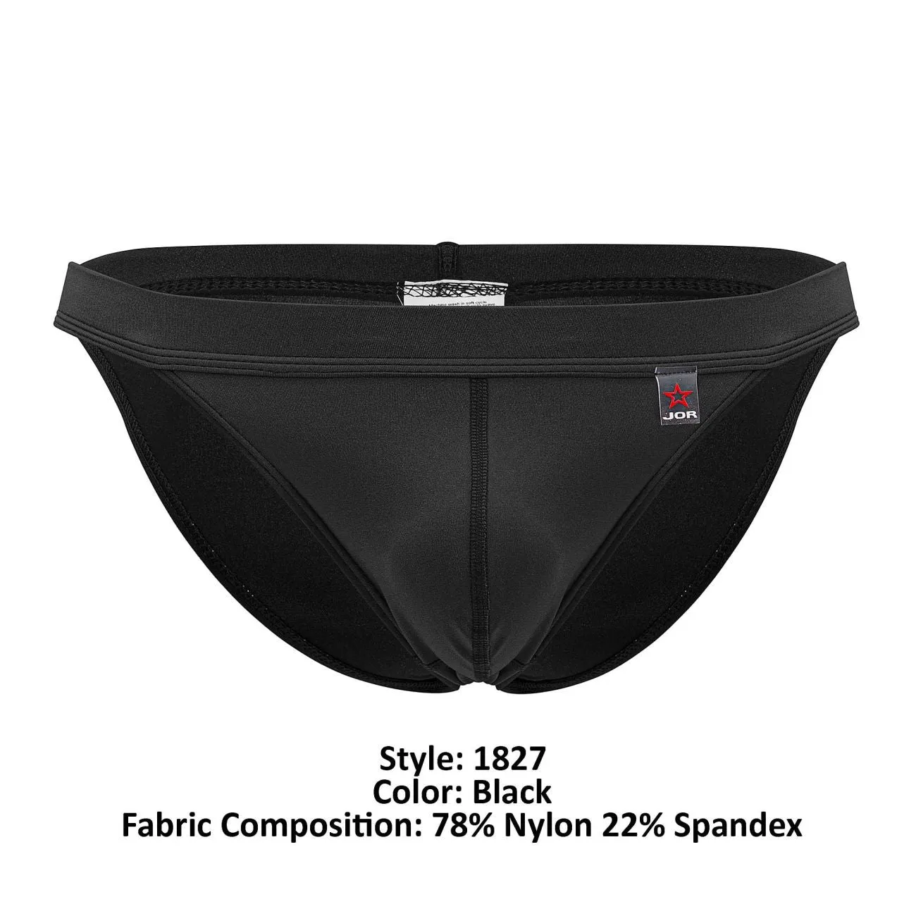Bekleidung_Jor_Herrenunterwäsche JOR 1827 Garoto Bikini Farbe Schwarz