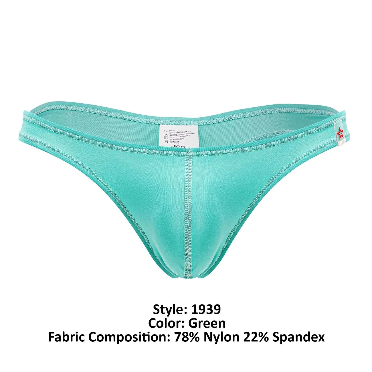Bekleidung_Jor_Herrenunterwäsche JOR 1939 Kioto Tangas Farbe Grün