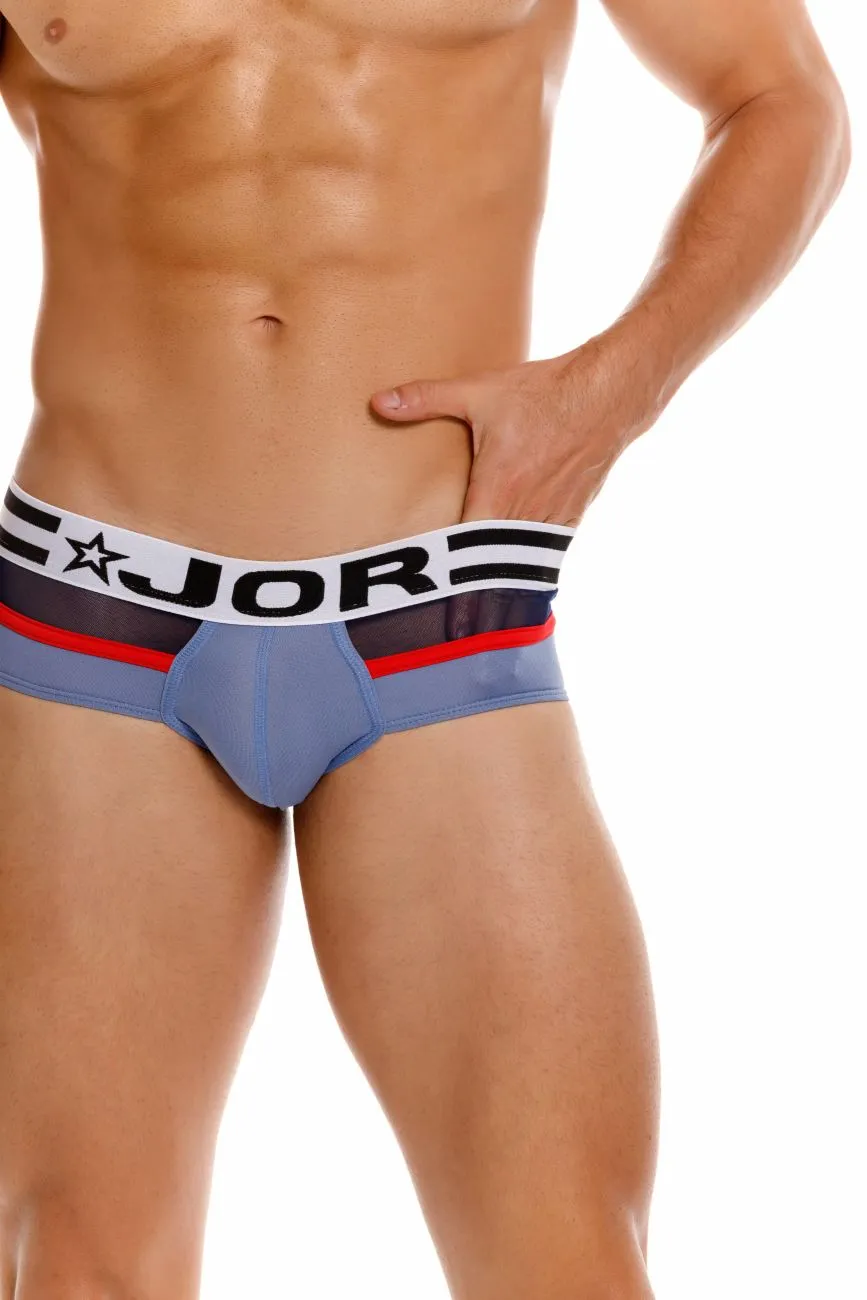 Bekleidung_Jor_Herrenunterwäsche JOR 1941 Sport-Slip Farbe Blau