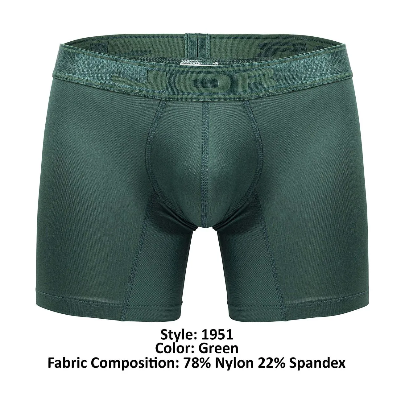 Bekleidung_Jor_Herrenunterwäsche JOR 1951 Element Boxershorts Farbe Grün