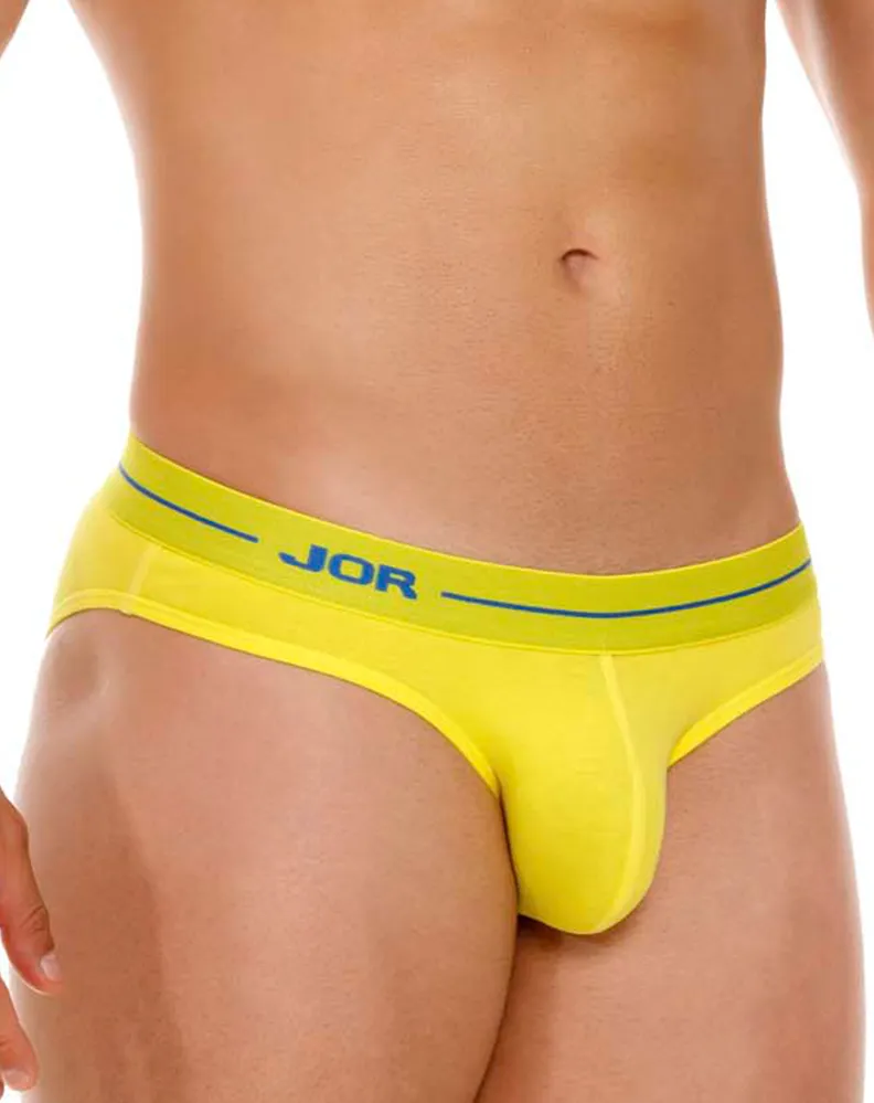 Bekleidung_Jor_Herrenunterwäsche Jor 2053 Tägliches Bikini Gelb