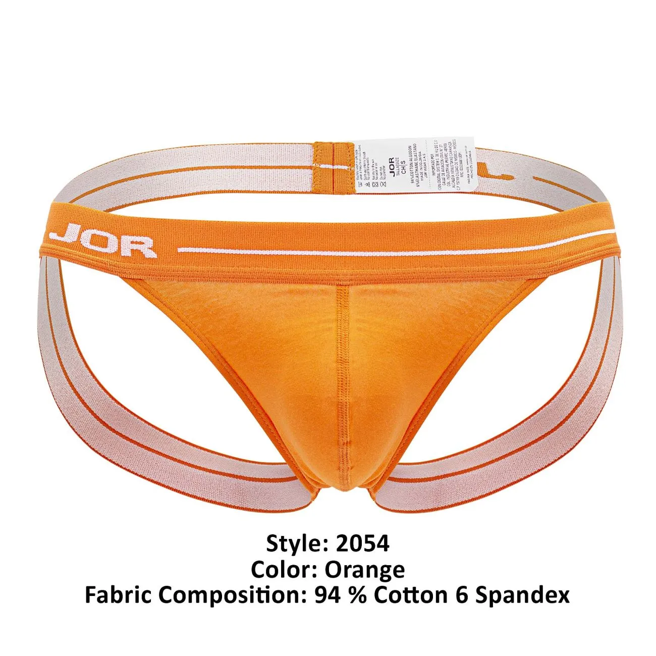 Bekleidung_Jor_Herrenunterwäsche JOR 2054 Tägliches Jockstrap Farbe Orange