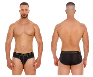Clothing_Jor_Mens Underwear JOR 2057 College Briefs Color Black