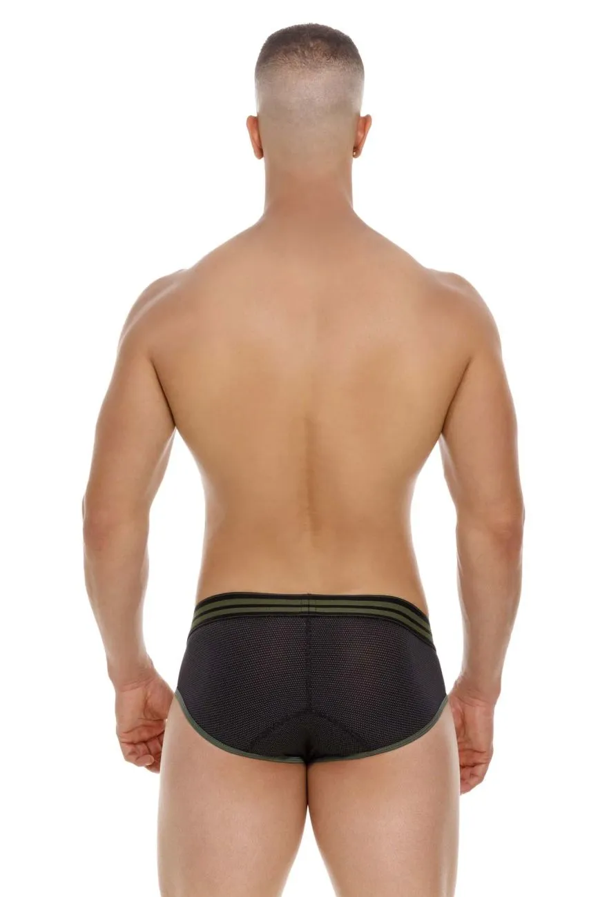 Bekleidung_Jor_Herrenunterwäsche JOR 2057 College-Slip Farbe Schwarz