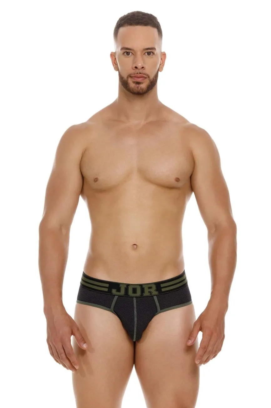 Bekleidung_Jor_Herrenunterwäsche JOR 2057 College-Slip Farbe Schwarz
