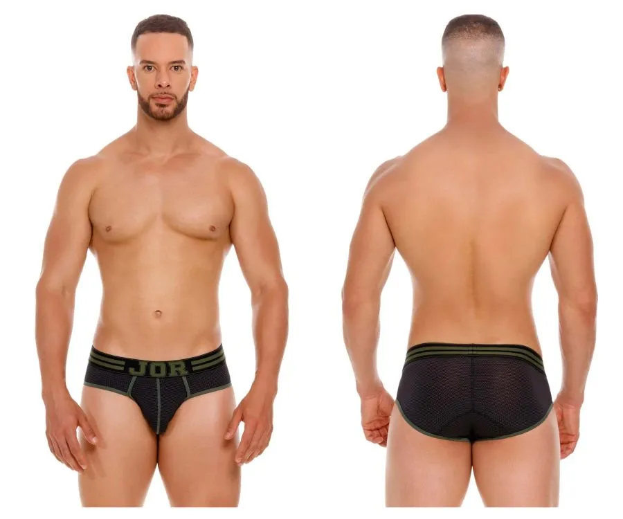 Bekleidung_Jor_Herrenunterwäsche JOR 2057 College-Slip Farbe Schwarz