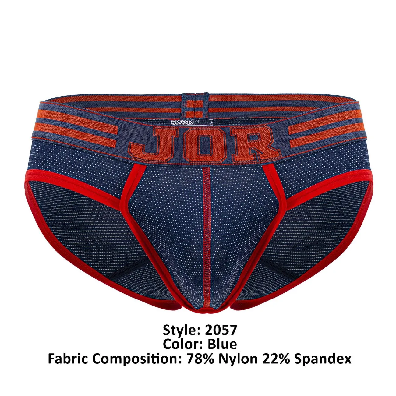 Bekleidung_Jor_Herrenunterwäsche JOR 2057 College-Slip Farbe Blau