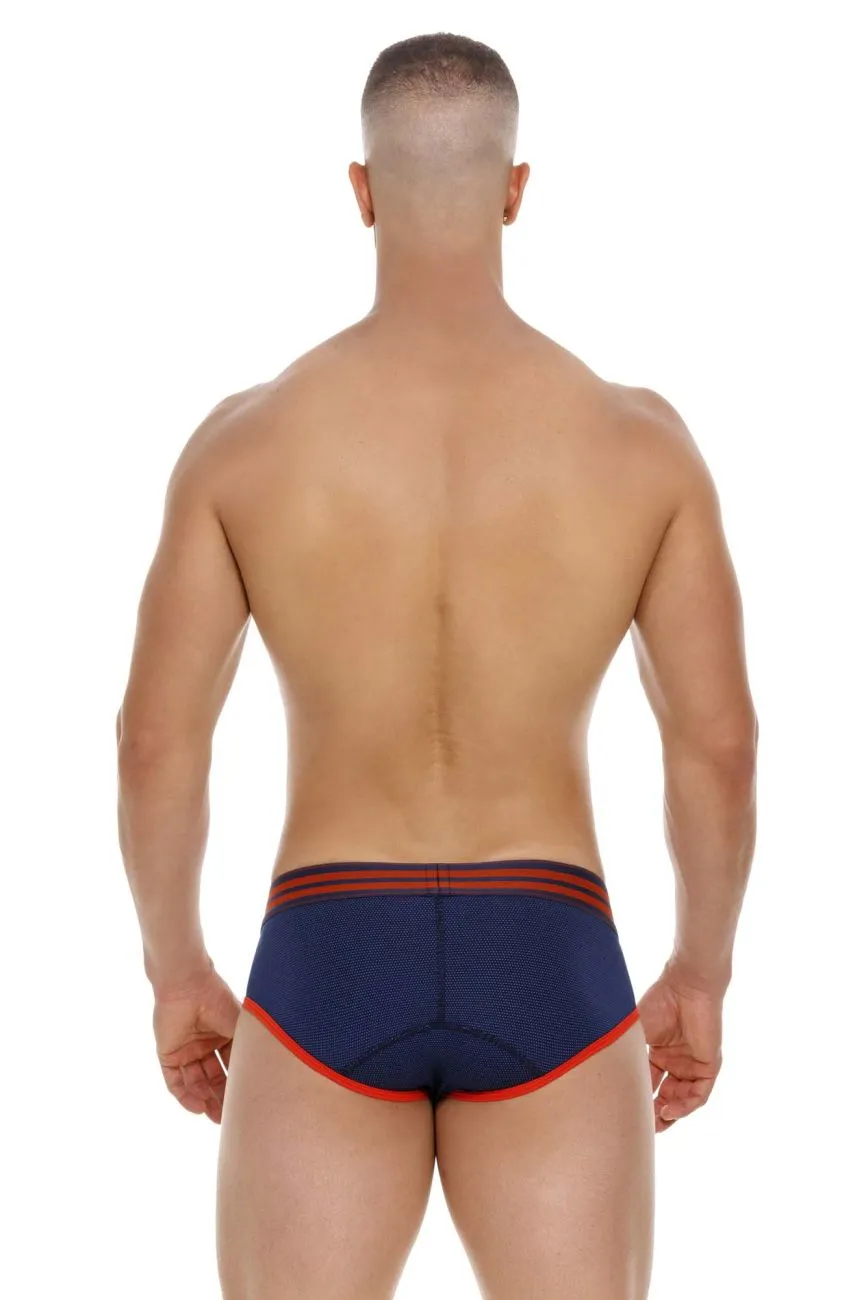 Bekleidung_Jor_Herrenunterwäsche JOR 2057 College-Slip Farbe Blau
