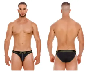 Bekleidung_Jor_Herrenunterwäsche JOR 2058 College-Bikini Farbe Schwarz