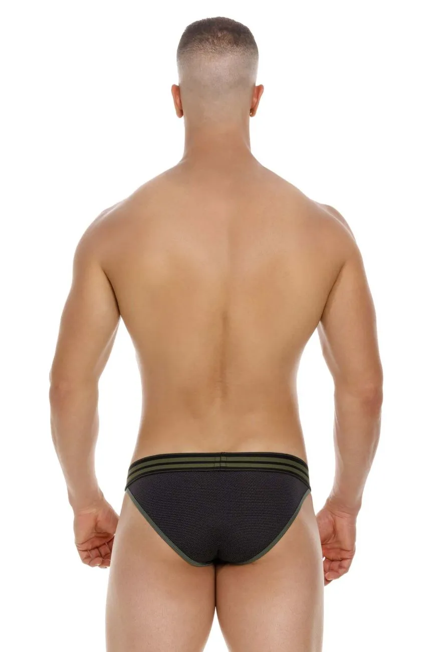 Bekleidung_Jor_Herrenunterwäsche JOR 2058 College-Bikini Farbe Schwarz