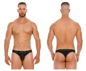 Clothing_Jor_Mens Underwear JOR 2060 College Thongs Color Black