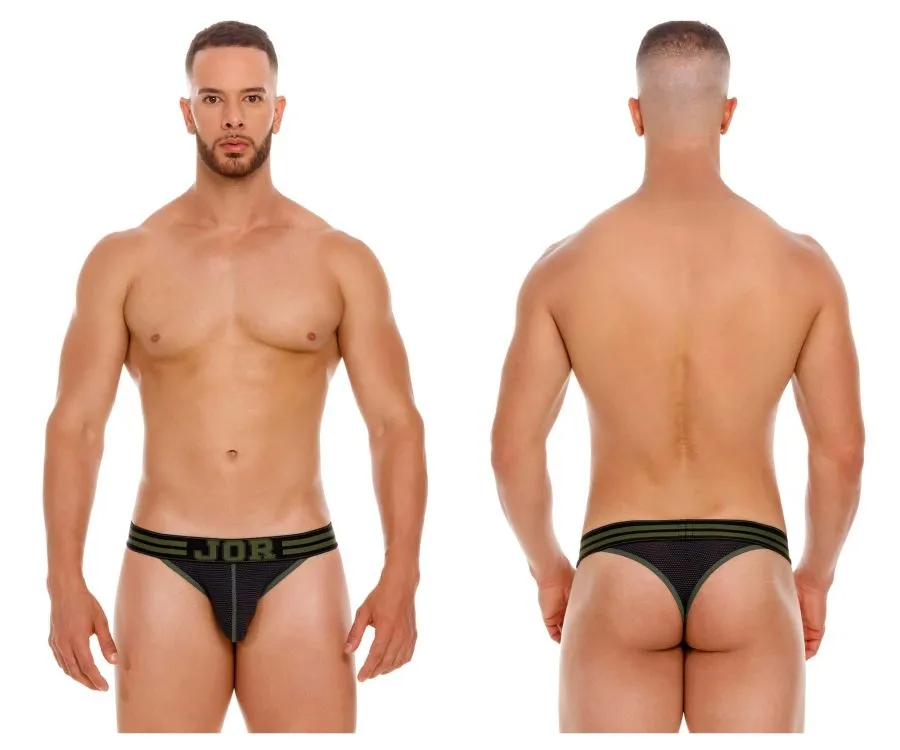 Bekleidung_Jor_Herrenunterwäsche JOR 2060 College-Tangas Farbe Schwarz