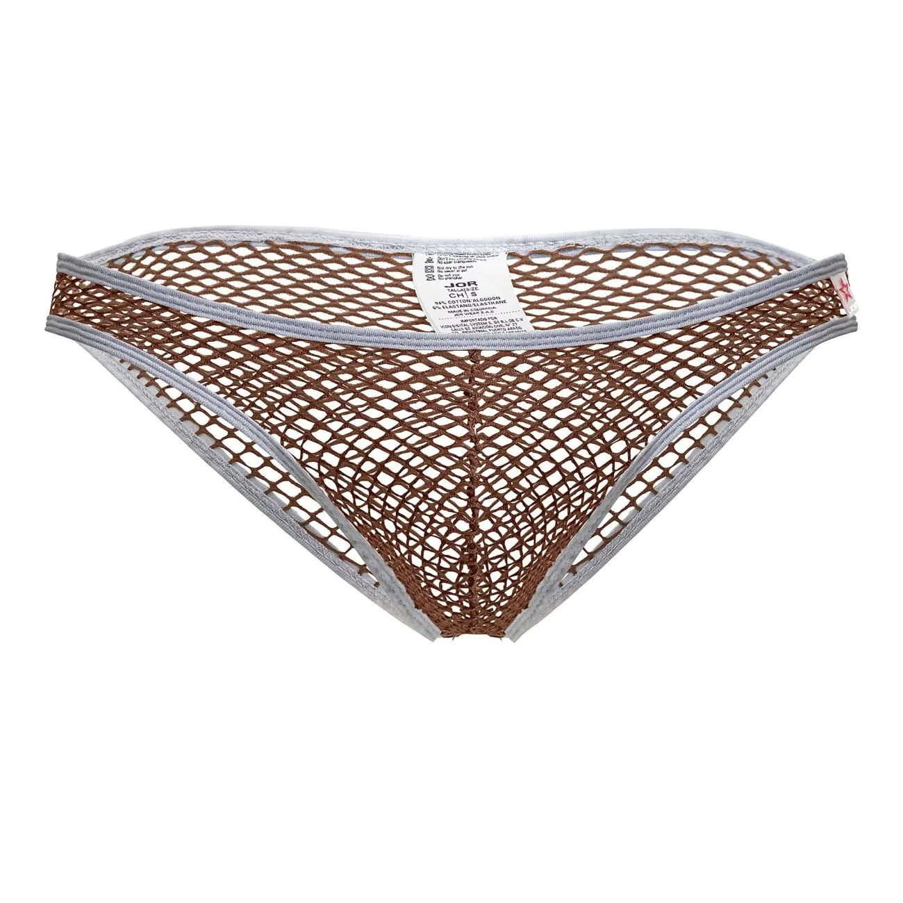 Bekleidung_Jor_Herrenunterwäsche JOR 2074 Insel-Bikini Farbe Braun