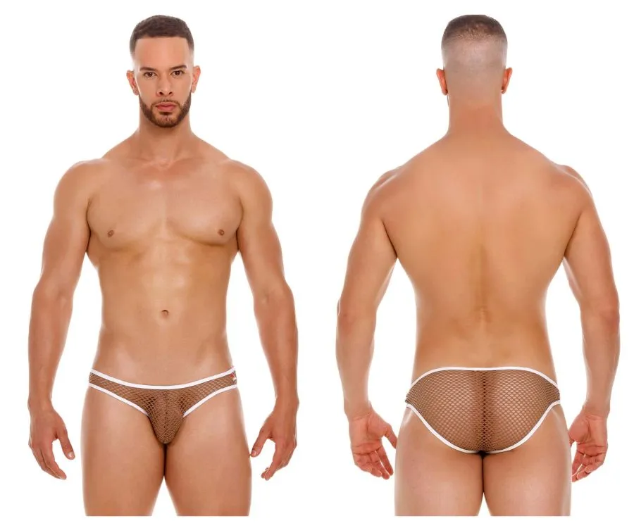 Bekleidung_Jor_Herrenunterwäsche JOR 2074 Insel-Bikini Farbe Braun