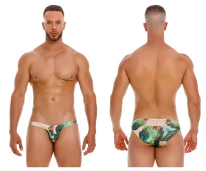 Bekleidung_Jor_Herrenunterwäsche JOR 2082 Dublin Bikini Farbig Bedruckt