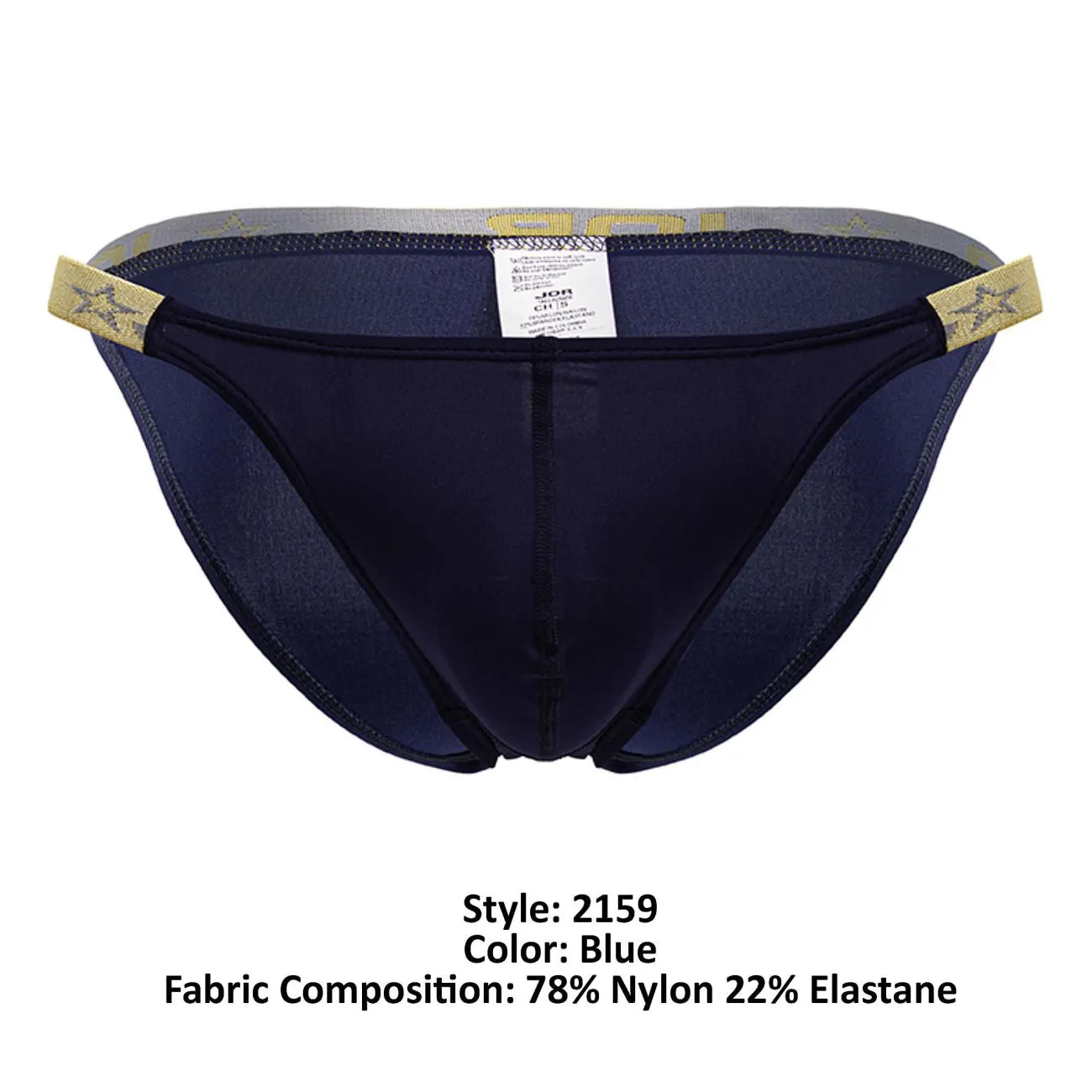 Bekleidung_Jor_Herrenunterwäsche JOR 2159 Ares Bikini Farbe Blau