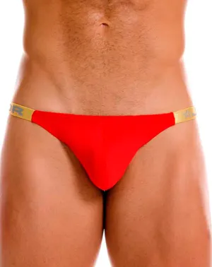 Bekleidung_Jor_Herrenunterwäsche Jor 2159 Ares Bikini Rot