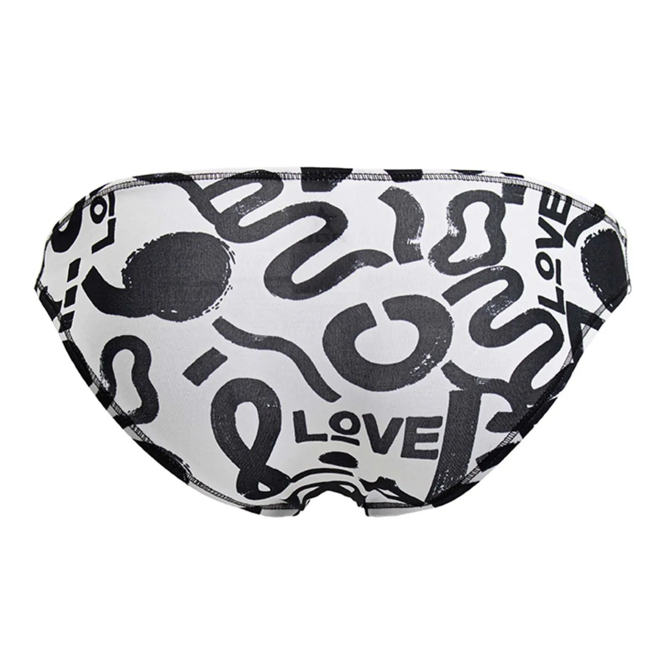 Bekleidung_Jor_Herrenunterwäsche JOR 2186 Liebes-Bikini Farbig Bedruckt