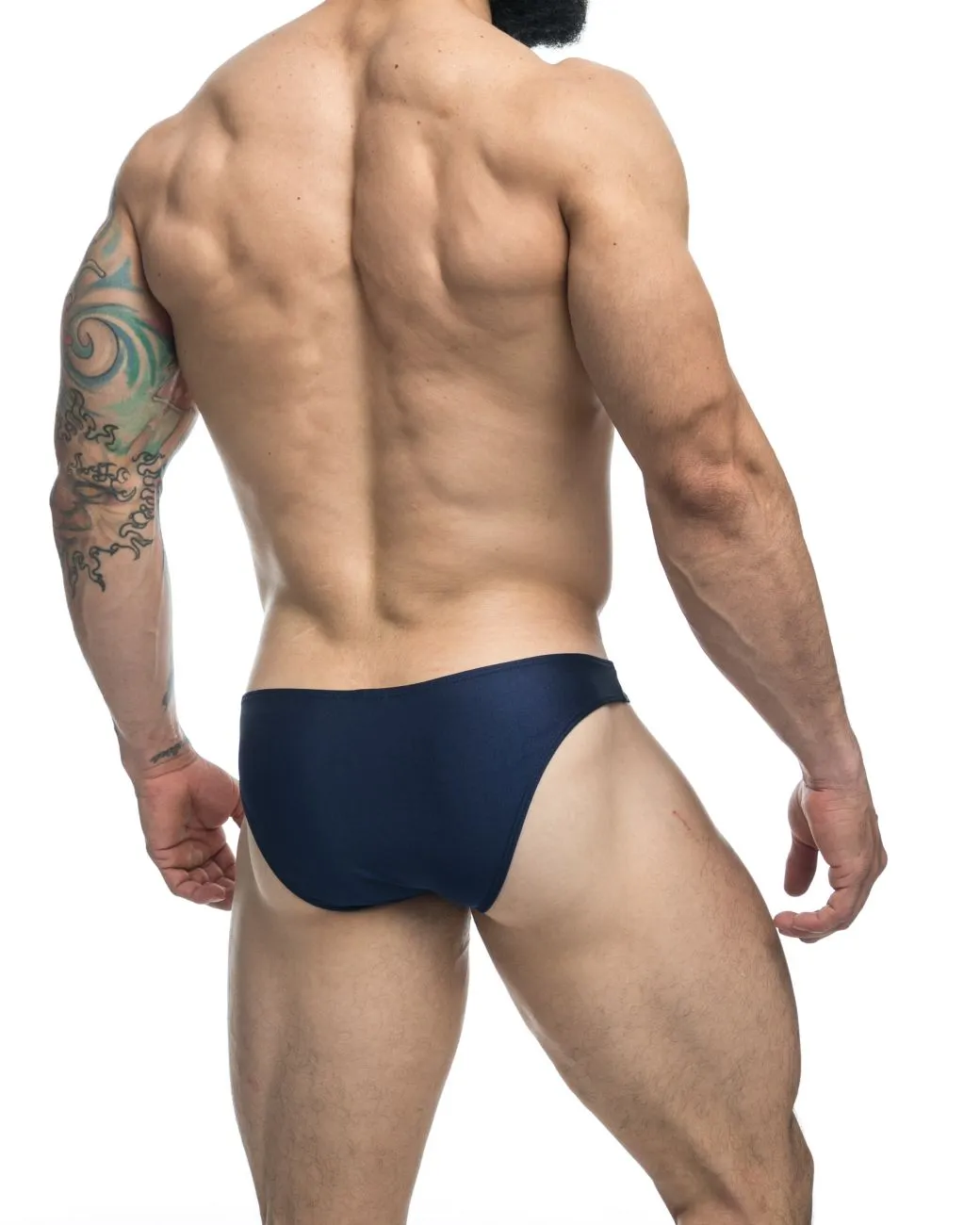 Kleidung_Justin   Simon_Herrenunterwäsche JUSTIN SIMON XSJ01 Klassischer Bikini Farbe Marine