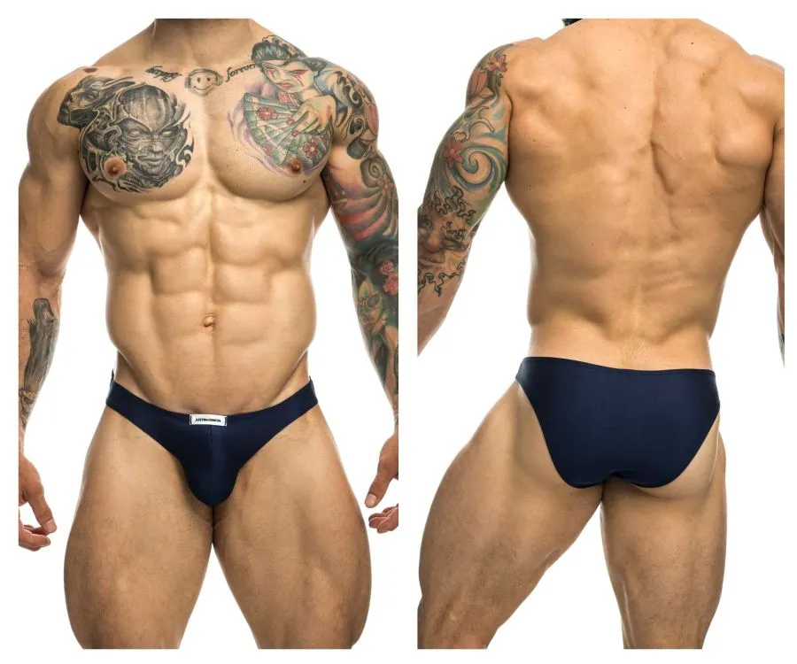Kleidung_Justin   Simon_Herrenunterwäsche JUSTIN SIMON XSJ01 Klassischer Bikini Farbe Marine
