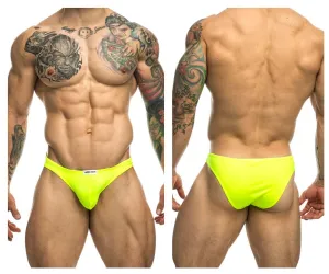 Bekleidung_Justin   Simon_Herrenunterwäsche JUSTIN SIMON XSJ01 Klassischer Bikini Farbe Neon Grün