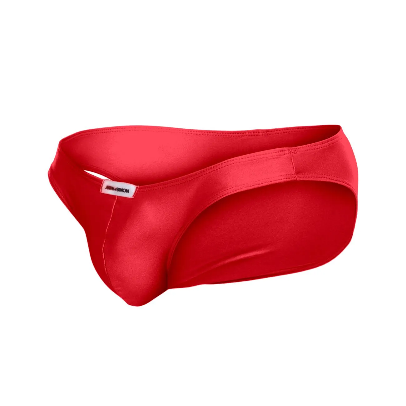 Bekleidung_Justin   Simon_Herrenunterwäsche JUSTIN SIMON XSJ01 Klassischer Bikini Farbe Rot