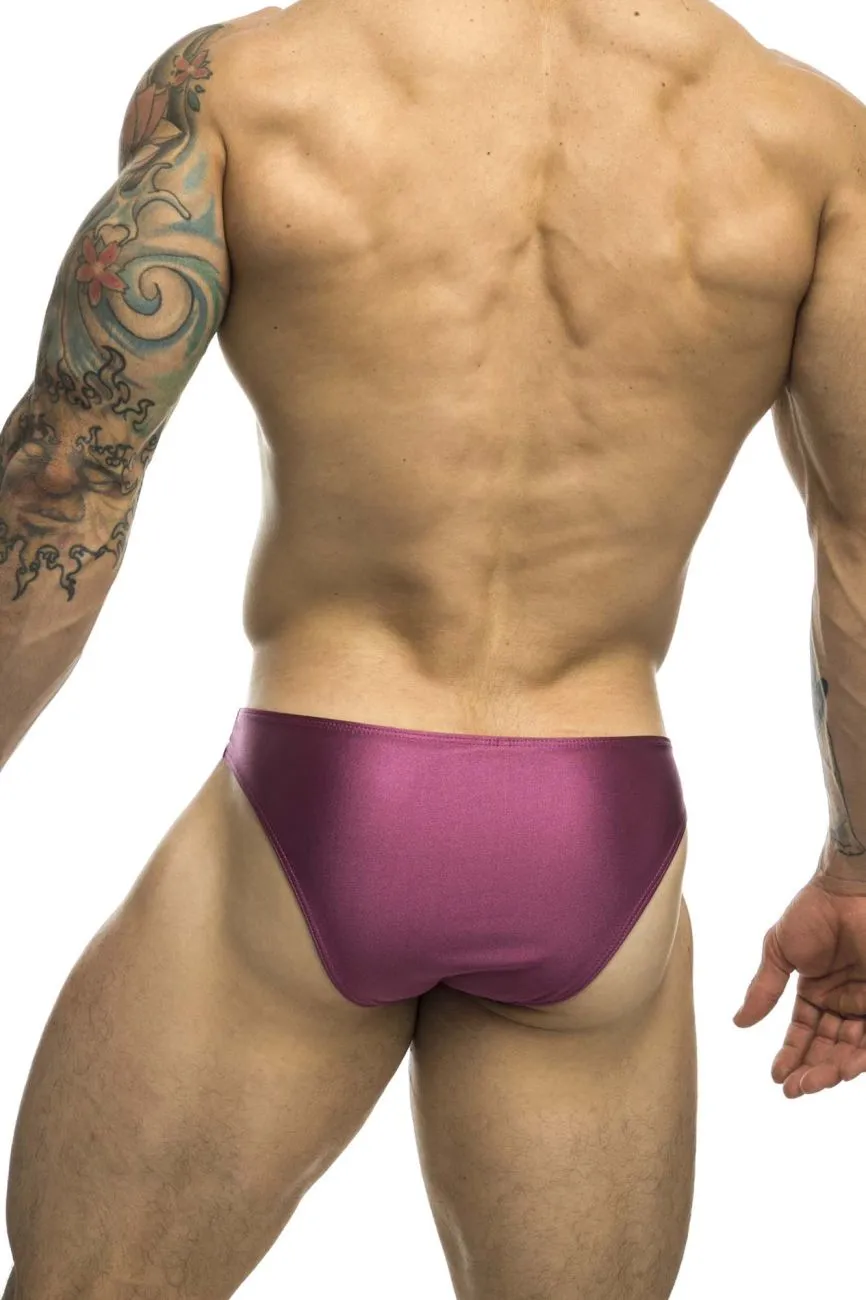 Kleidung_Justin   Simon_Herrenunterwäsche JUSTIN SIMON XSJ01 Klassischer Bikini Farbe Weinrot
