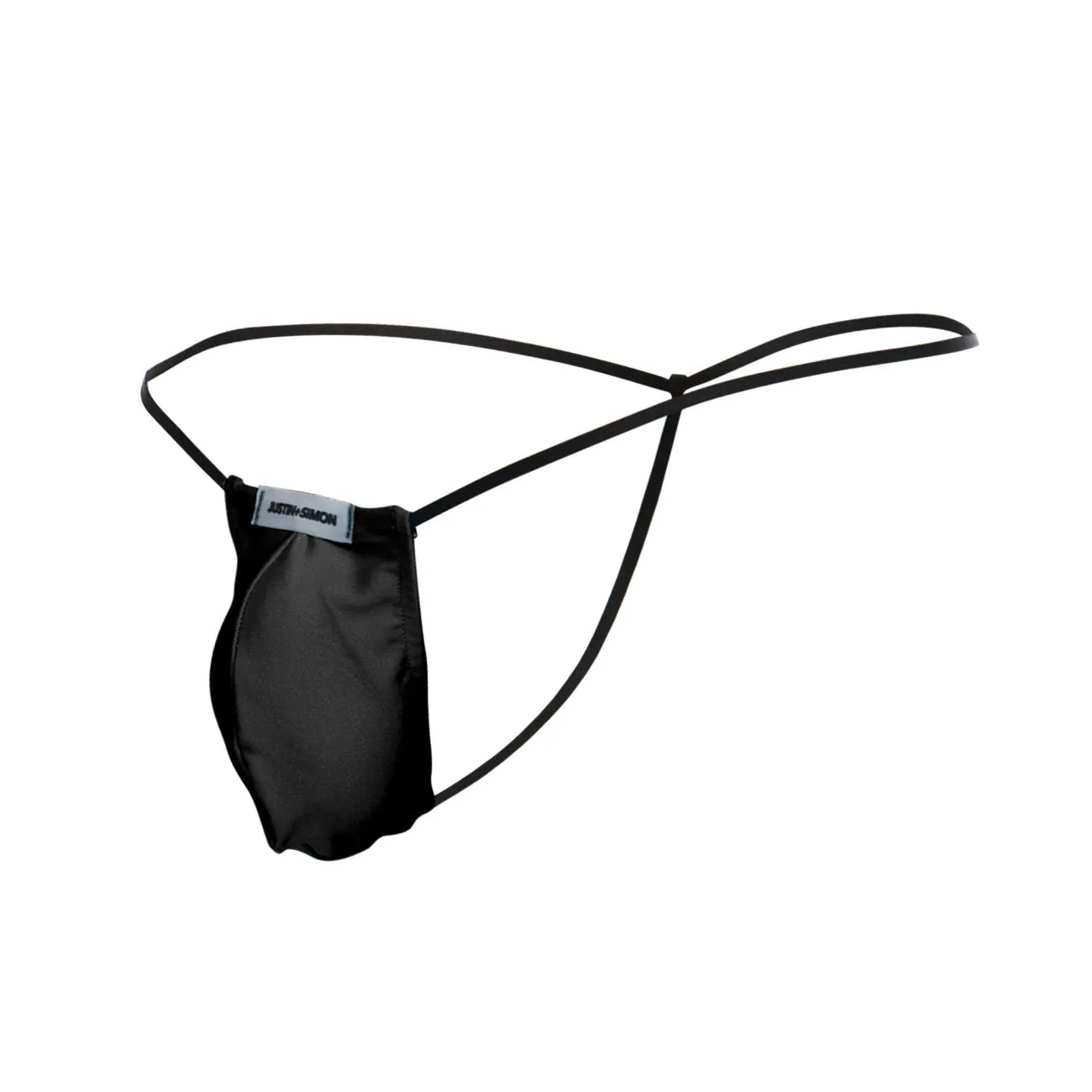 Bekleidung_Justin   Simon_Herrenunterwäsche JUSTIN SIMON XSJ02 Klassischer G-String mit Hervorhebung Farbe Schwarz