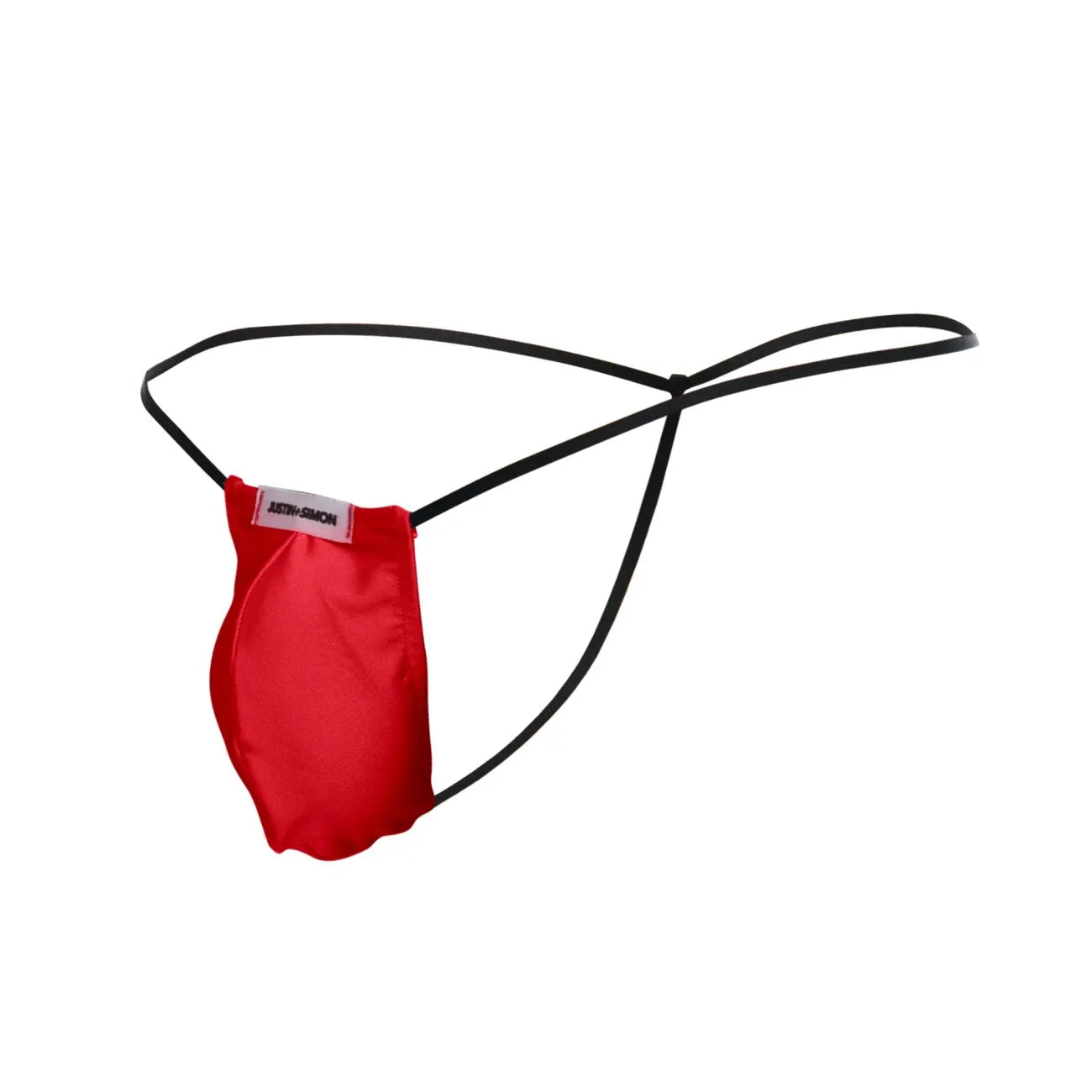 Kleidung_Justin   Simon_Herrenunterwäsche JUSTIN SIMON XSJ02 Klassischer G-String mit hervorgehobener Optik Farbe Rot