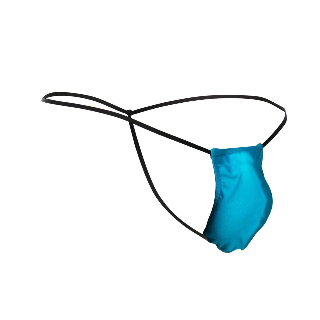 Bekleidung_Justin   Simon_Herrenunterwäsche JUSTIN SIMON XSJ02 Klassischer G-String mit hervorgehobener Passform Farbe Türkis