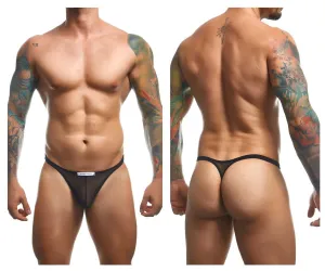Bekleidung_Justin   Simon_Herrenunterwäsche JUSTIN SIMON XSJ03 Klassische Tangas Farbe Schwarz Mesh