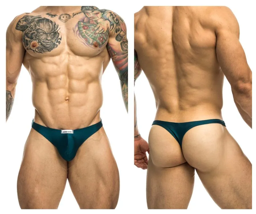 Bekleidung_Justin   Simon_Herrenunterwäsche JUSTIN SIMON XSJ03 Klassische Tangas Farbe Opalgrün