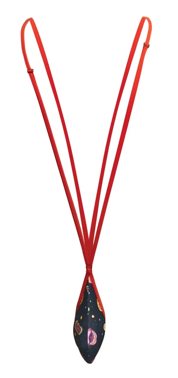 Kleidung_Justin   Simon_Herrenunterwäsche JUSTIN SIMON XSJ04 Sling Farbe Psychodelisch