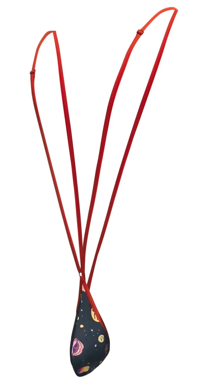 Kleidung_Justin   Simon_Herrenunterwäsche JUSTIN SIMON XSJ04 Sling Farbe Psychodelisch