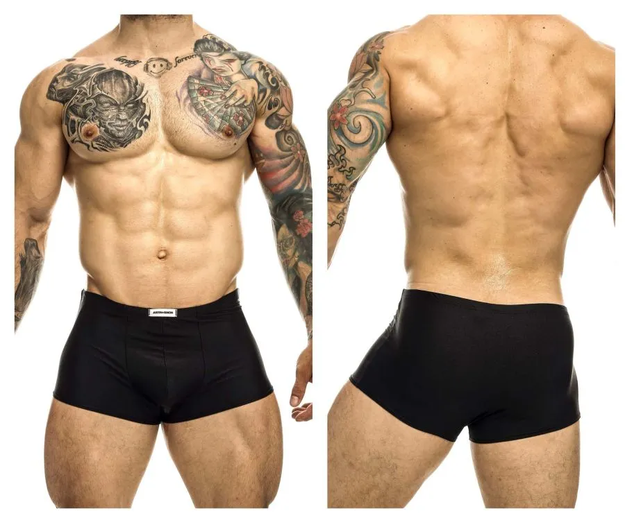 Kleidung_Justin   Simon_Herrenunterwäsche JUSTIN SIMON XSJ08 Klassische Slips Farbe Schwarz