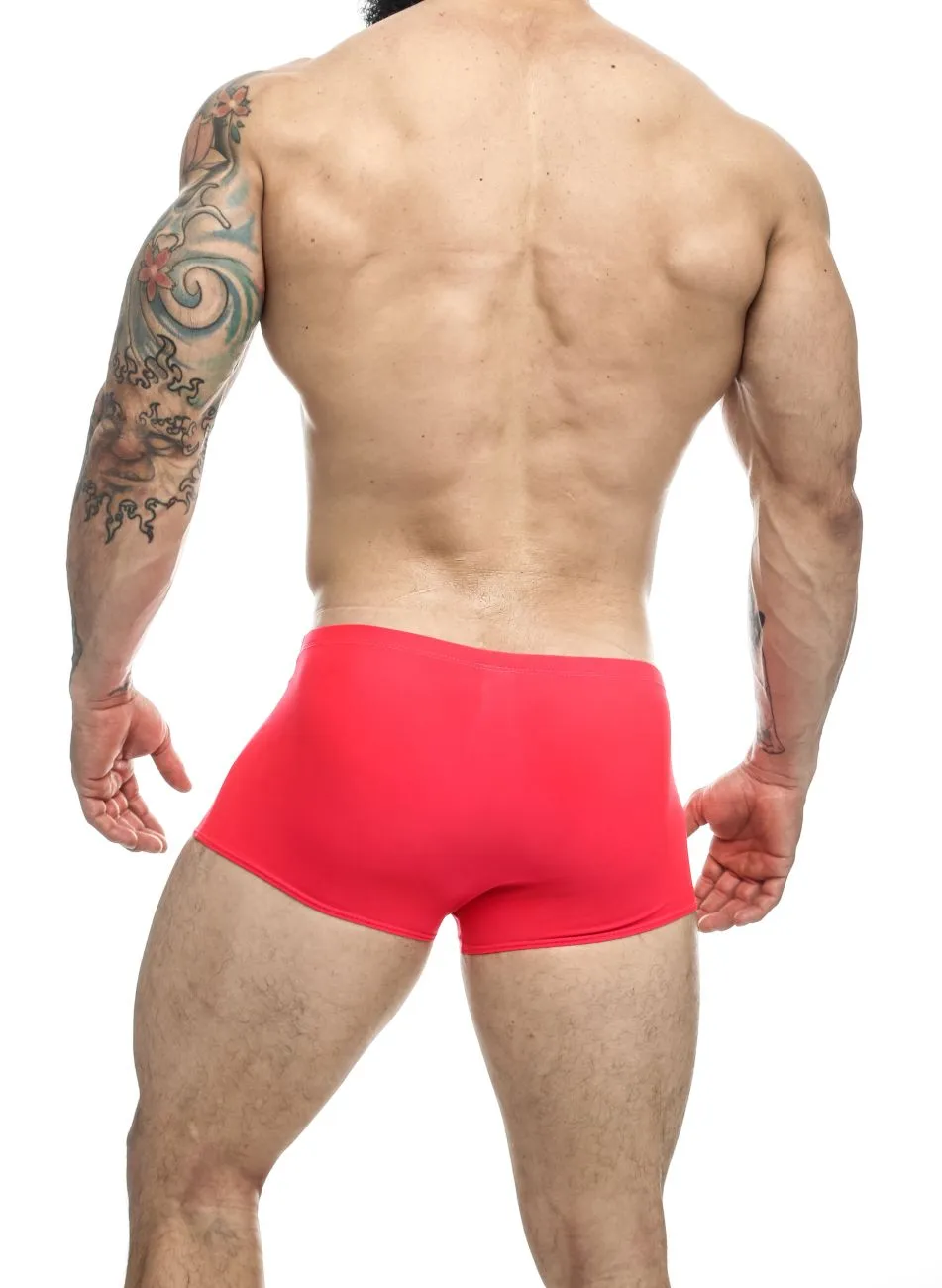 Kleidung_Justin   Simon_Herrenunterwäsche JUSTIN SIMON XSJ08 Klassische Slips Farbe Koralle