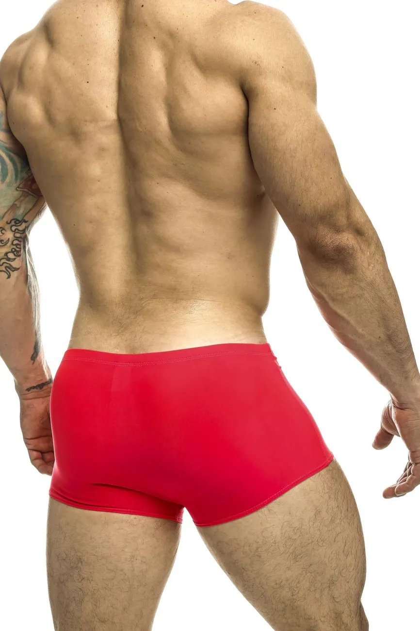 Kleidung_Justin   Simon_Herrenunterwäsche JUSTIN SIMON XSJ08 Klassische Slips Farbe Koralle