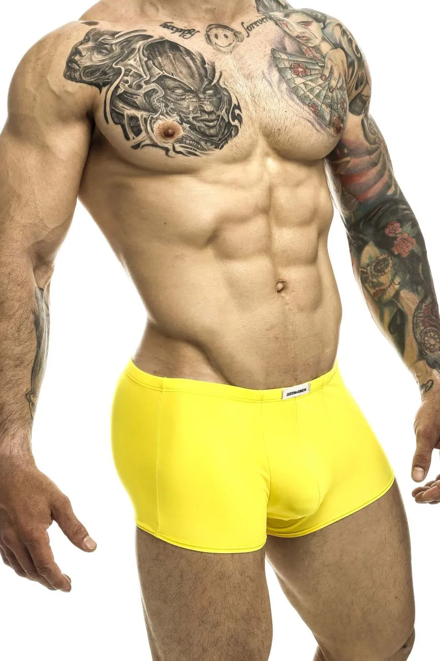 Bekleidung_Justin   Simon_Herrenunterwäsche JUSTIN SIMON XSJ08 Klassische Slips Farbe Gelb