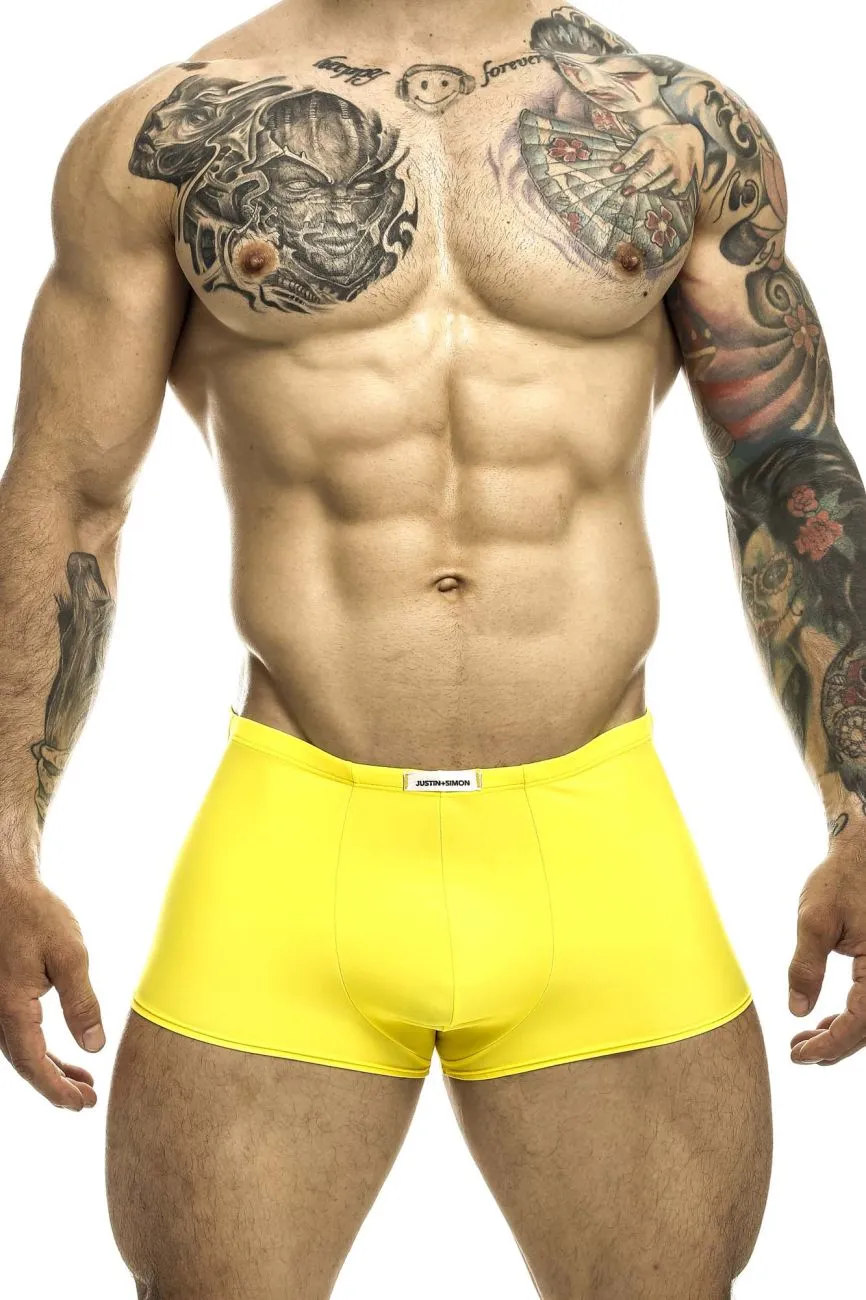 Bekleidung_Justin   Simon_Herrenunterwäsche JUSTIN SIMON XSJ08 Klassische Slips Farbe Gelb