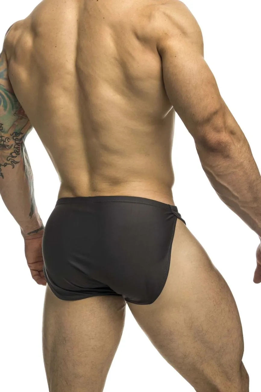 Bekleidung_Justin   Simon_Herrenunterwäsche JUSTIN SIMON XSJ09 Laufshorts Farbe Grau
