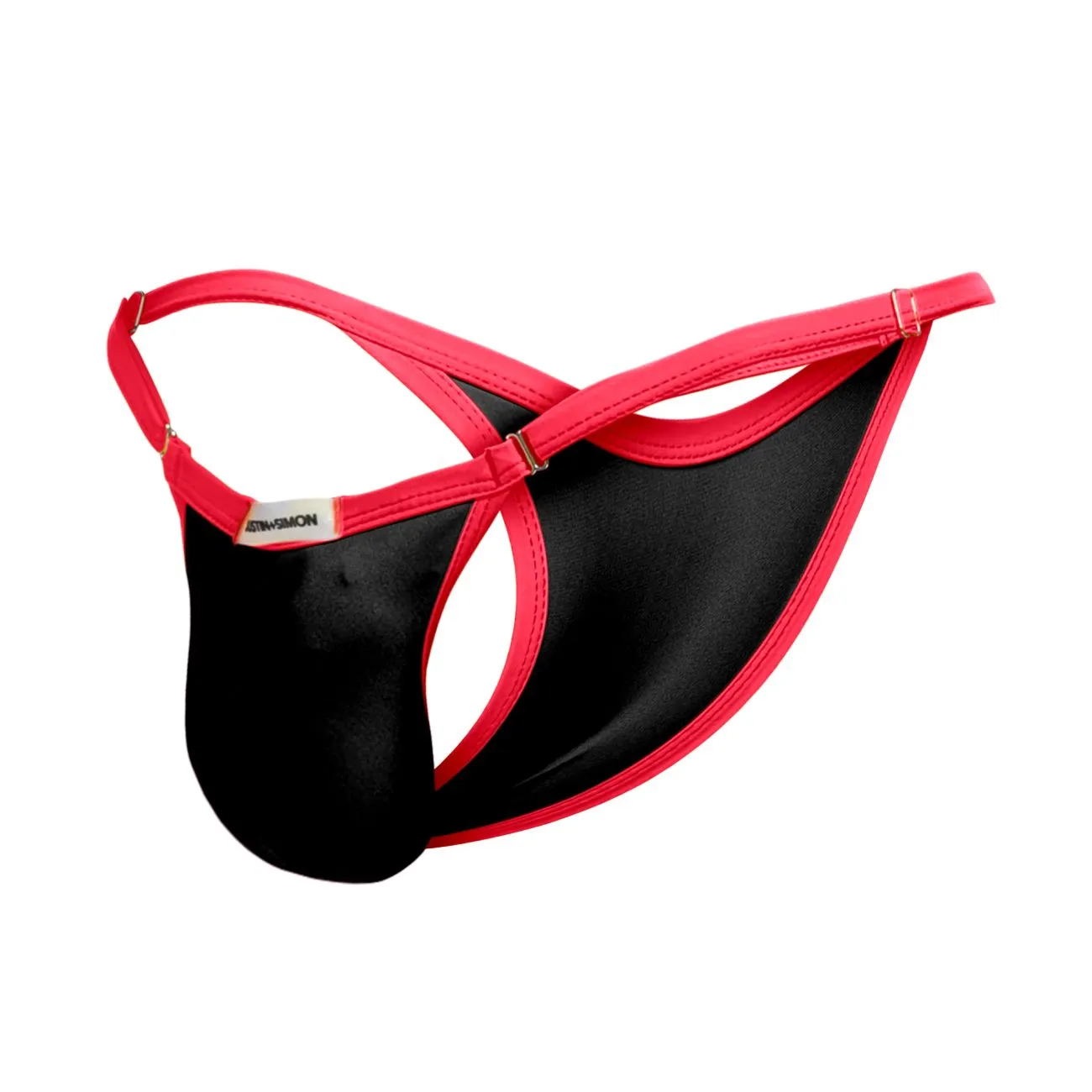 Bekleidung_Justin   Simon_Herrenunterwäsche JUSTIN SIMON XSJ12 Bikini Einfarbig Schwarz