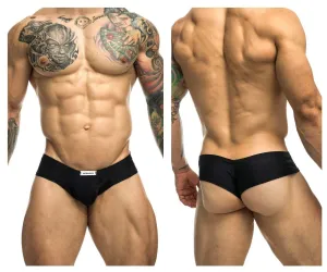 Bekleidung_Justin   Simon_Herrenunterwäsche JUSTIN SIMON XSJ22 Cheek Slip Farbe Schwarz
