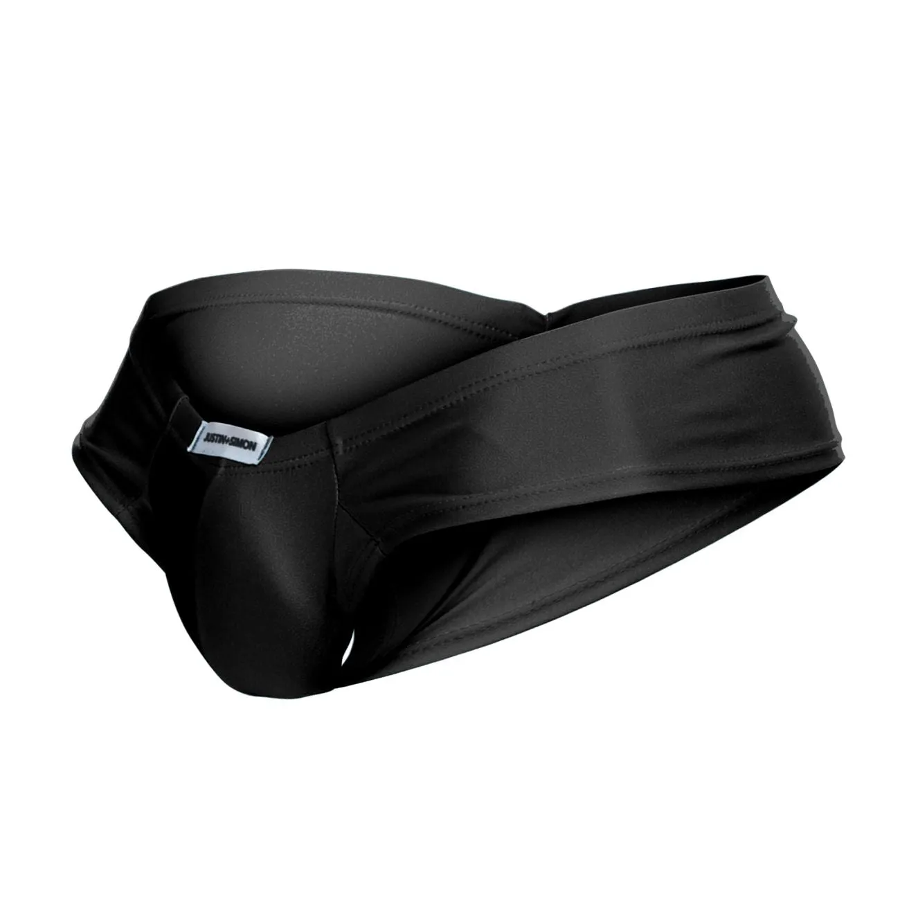 Bekleidung_Justin   Simon_Herrenunterwäsche JUSTIN SIMON XSJ22 Cheek Slip Farbe Schwarz