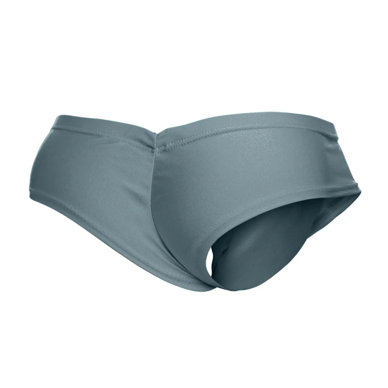 Bekleidung_Justin   Simon_Herrenunterwäsche JUSTIN SIMON XSJ22 Cheek Briefs Farbe Metallgrün